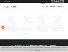Tablet Screenshot of cattaria.com